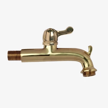 Félfordítós réz csap ½”