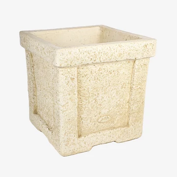 RÓMA 50 kerti kocka kültéri virágtartó
