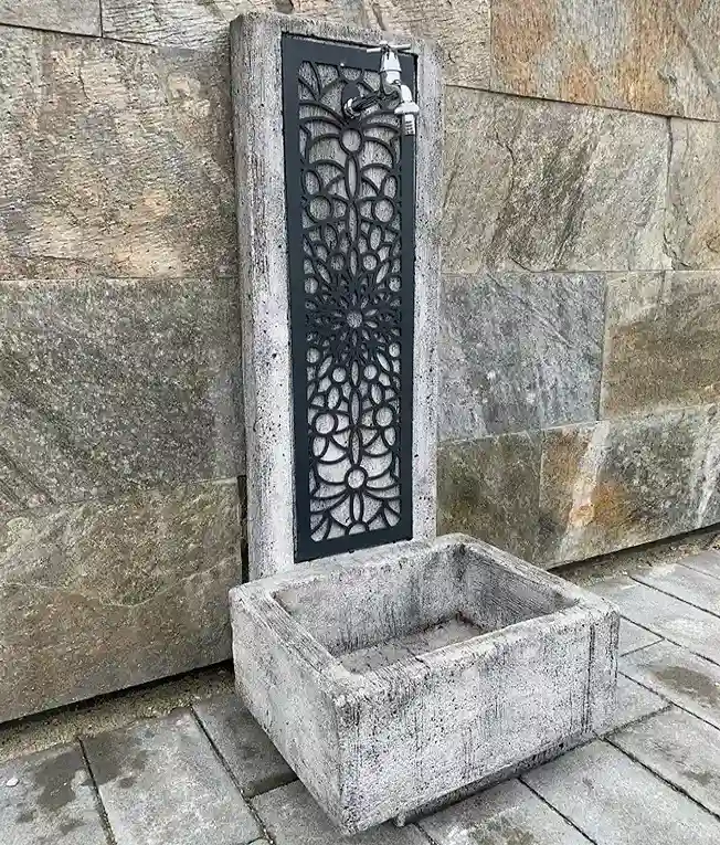 ZEN minimál stílusú kerti állókút - Mandala